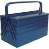TRUSCO Tool Box 412X220X343 Blue X 3 3-tier GT-410-B [Case Sales]