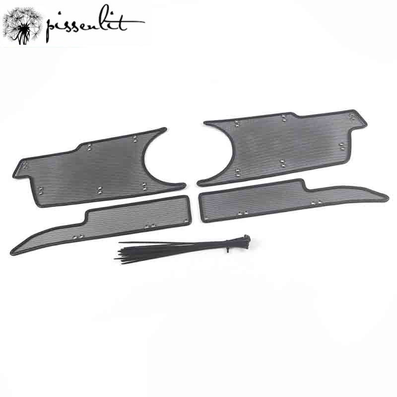 For Mercedes-Benz GLC X253 2016-2024 Car Accessories Grille Insert Net Anti-insect Dust Garbage Proof Stainless Inner Cover Mesh