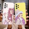 Чехол для телефона M-Miwako Sakurada для Samsung Galaxy A,71,70,52,51,40,31,50,50S,30S,21S,12,10,Note20ultra Прозрачная крышка