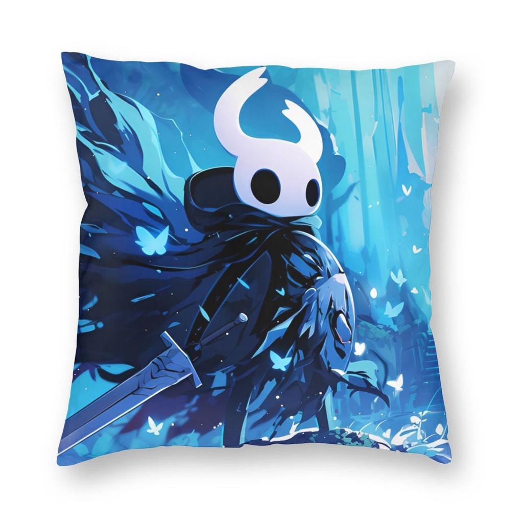 Hollow Knight Silksong Hornet Pillowcase Double-sided Printing Polyester Cushion Cover Decorations Throw Pillow Case Cover Car