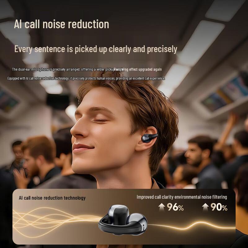 Беспроводные Bluetooth-наушники Newmine Open-Ear для спорта