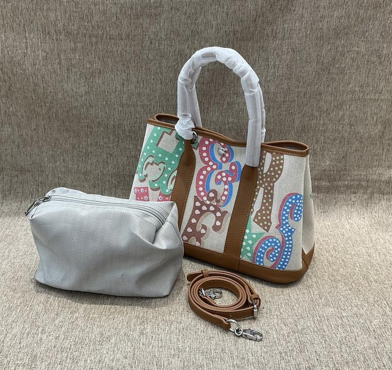 Новая натуральная кожа верхний слой коровья кожа TOGO кожа с брезентовой садовой сумкой модная печатная сумка