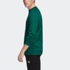Adidas Мужская толстовка с круглым вырезом Originals Trefoil Casual Sport с капюшоном зеленая FL1774