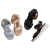 Foreign trade large size platform sandals women's 2025 summer new light and comfortable casual Velcro beach women's shoes