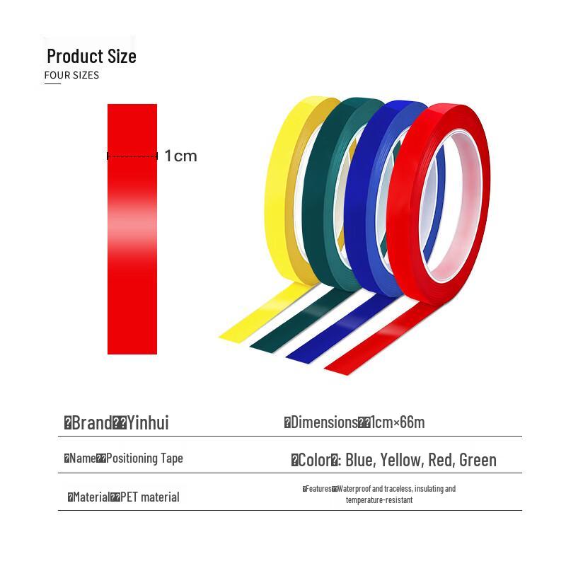 Multi-Color Industrial Marking Tape
