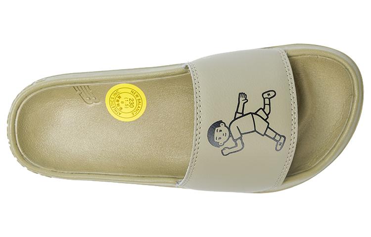 New Balance X Noritake Зеленые Широкие Тапочки Женские SWF200NO