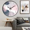 Настенные часы в художественном стиле с ночником, светящиеся в темноте, кварцевые настенные часы, не тикающие, для домашнего офиса, отелей, магазинов, декора для кафе