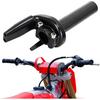 Dirt Bike Throttle Tube Handle Twister for CRF250R 2004-2014 CRF450R 2002-2014 CRF250X CRF450X 2004-2014 Black
