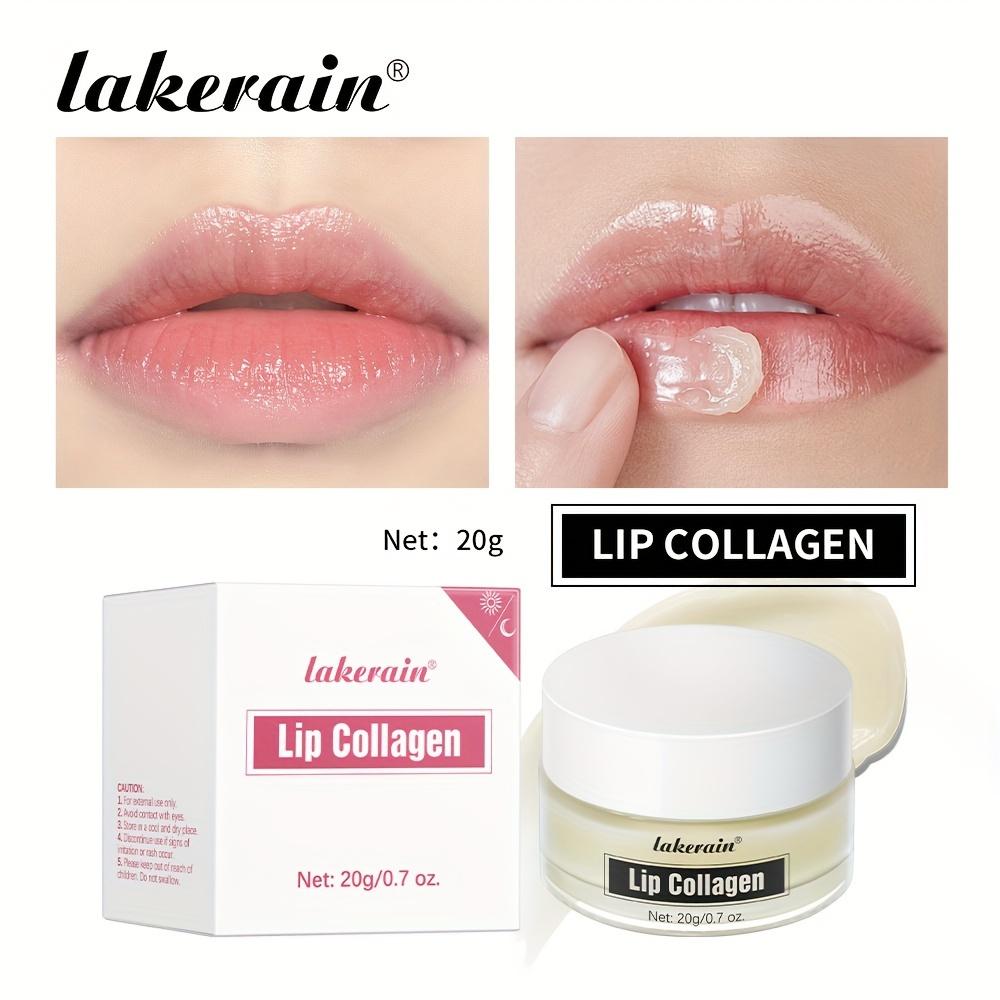 Collagen Lip Mask,Autumn and Winter Lip Moisturizing, Deep Moisturizing Overnight Lip Balm Lip Plumper for Dry Repair Lip Care