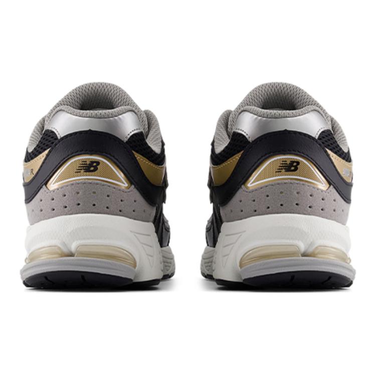 New Balance 2002R Big Kid Black Sea Salt Gold Детские кроссовки Золотисто-металлические GC2002PO