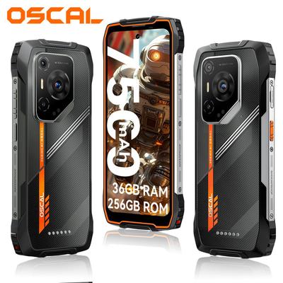 Blackview OSCAL PILOT 3 AI Android 15 5G Защищенный смартфон 6.78 дюймов 2.4K 120 Гц 12 ГБ 256 ГБ Мобильный телефон 7500 мАч