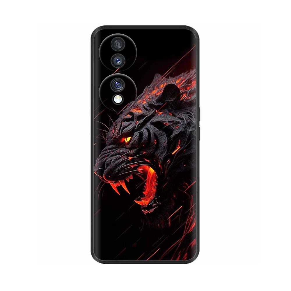 Чехол для Honor 70 5G Силиконовая задняя крышка телефона Для Honor 70 Pro Чехлы для телефона Милый Цветок Coque Funda для Huawei Honor 70 Pro Plus