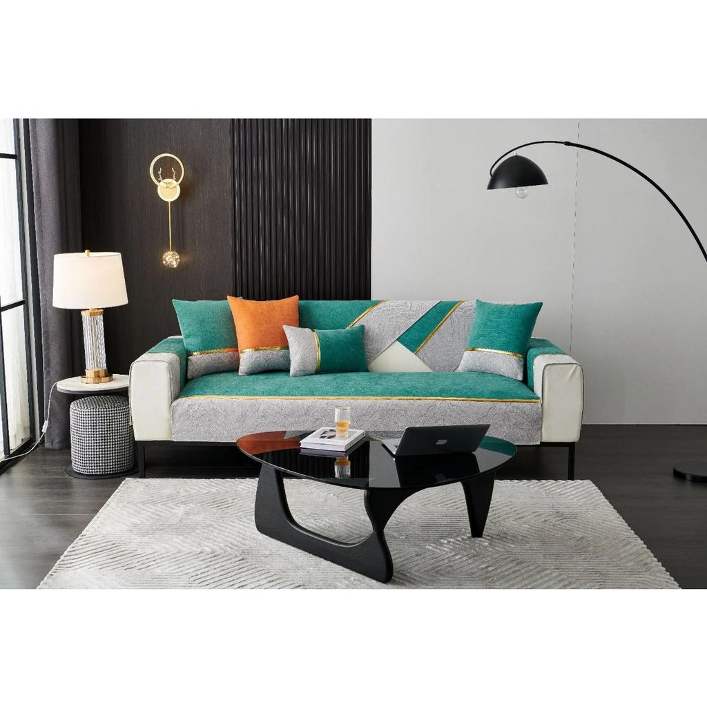 Роскошный чехол для дивана из шенилла Nordic Four Seasons Universal Anti-slip для дивана, подушка для украшения гостиной, чехол для диванного полотенца