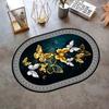 Premium Butterfly Pattern Floor Mat Doormat Welcome Mat Living Room Carpet Large Area Rugs Bedroom Carpet Bedside Blanket