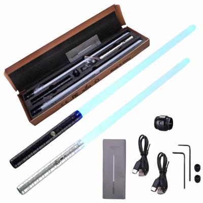 Мисс 0 Световой меч, 15 цветов RGB, Звук, USB-зарядка, Игрушка для косплея, Металлическая рукоять, Датчик движения