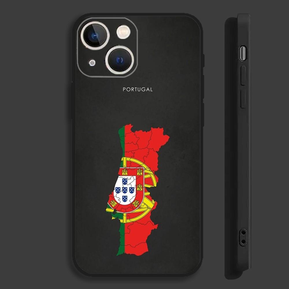 Чехол для телефона с флагом Португалии, Португальская страна, для iPhone 15,14,13,12,11 Plus,Pro,Max,XR,XS,X,7,8 Plus,SE,Mini, силиконовый, мягкий