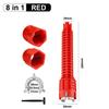 8 In 1 Multi Purpose Faucet And Sink Installer Wrench Anti-slip Handle Double Head Wrench Tool Extra-long Design Wrench Tool