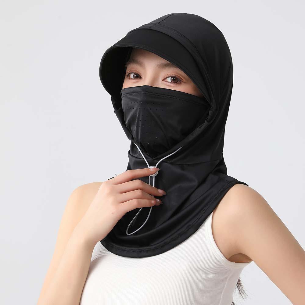 Elastic Anti-UV Balaclava Hat Ice Silk Face Sun Protection hat Anti-UV UV Protection Mask Summer