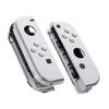 eXtremeRate Metallic Chrome Handheld Controller Housing Case Compatible with Switch and Switch Replacement Shell Compatible with Switch with Full Set