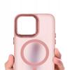 Case for iPhone 13 Pro Magsafe Magmat Reinforced Case Pink Case + Glass