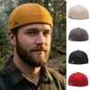 Solid Color Brimless Hat Breathable Hip Hop Hats Fashion Landlord Hat  Unisex
