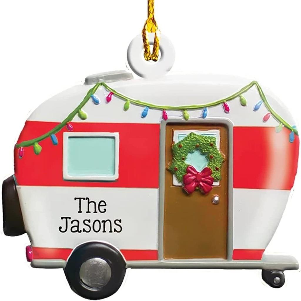 Christmas Tree Hanging Truck Pendant Christmas Excavator Decoration Antique Farmhouse Decoration, Festive Atmosphere Christmas Tree Pendant