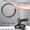 Sewer Unclogger Kitchen Bathtub Bathroom Easy Operation Flexible Steel Wire Drain Pipe