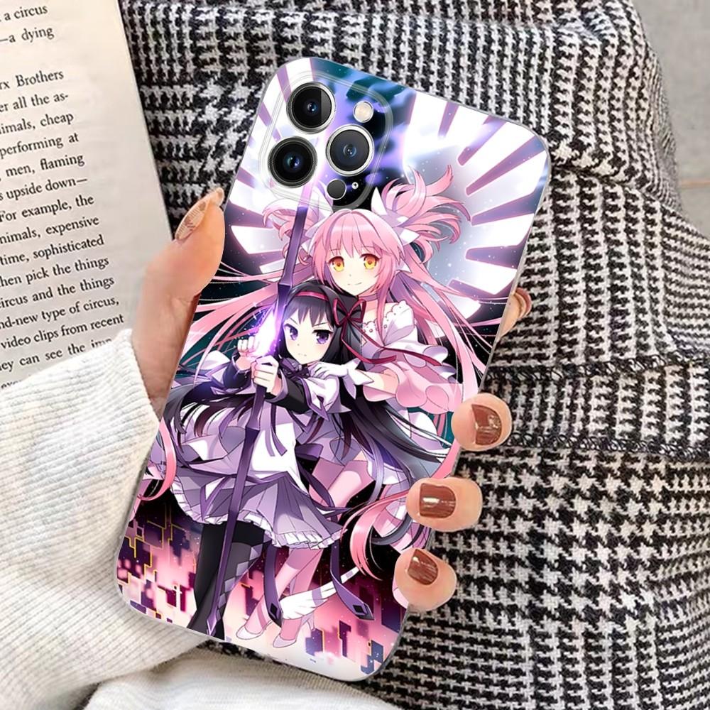 Чехол для телефона Puella Magi Madoka Magica Для iPhone 15 14 11 12 13 Mini Pro XS Max Чехол 6 7 8 Plus X XR SE 2020 Funda Shell