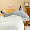 Shark Cat Stuffed Toy Doll Soft 2-in-1 Plush Plushie Stuffed Animal Prop Holiday Decorative Bedroom Sofa