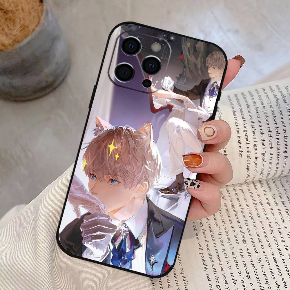 Любовь Глубокий космос Чехол для телефона Xavier для iPhone 17, 16, 15, 14, 13, 12, 11 Plus, Pro Max, Другие Мягкий Черный Чехол