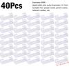 40 шт. Самоклеящиеся зажимы для кабеля без сверления, органайзер, держатель для провода, управление проводами, фиксирующий зажим