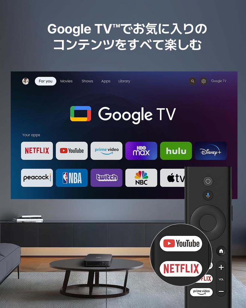 Dangbei Atom Laser Small Equipped with 1200 ISO Full HD Home Easy Home Large Home WiFi Bluetooth Keystone Correction Projector, Size, GTV, Built-in