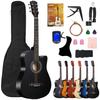 Акустическая гитара 41 дюйм Вводный курс Гитара для практики Тип Вводный курс Гитара для практики 16 предметов Набор Простые инструкции Гитара для практики для начинающих