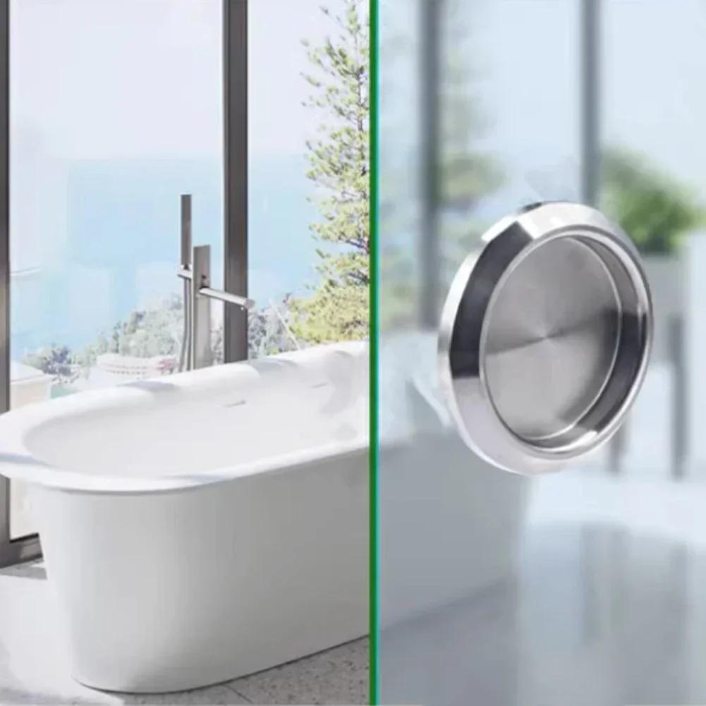 Невидимые дверные ручки Ручка для ящика шкафа Ручка из нержавеющей стали Встроенные скрытые ручки для шкафа Ручка для раздвижной двери