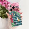 Transparent Casing For Honor Power DVD-AN00 Case For Honor Power Cover Luxury Cute Cat Fashion Butterfly Cool Painted
