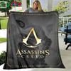 3D Игры Мода Плед Assassin's Creed, Фланелевый Плед для Кровати Дивана Пикника Офиса Пешего Туризма Отдыха Дневного Сна Подарок на День Рождения