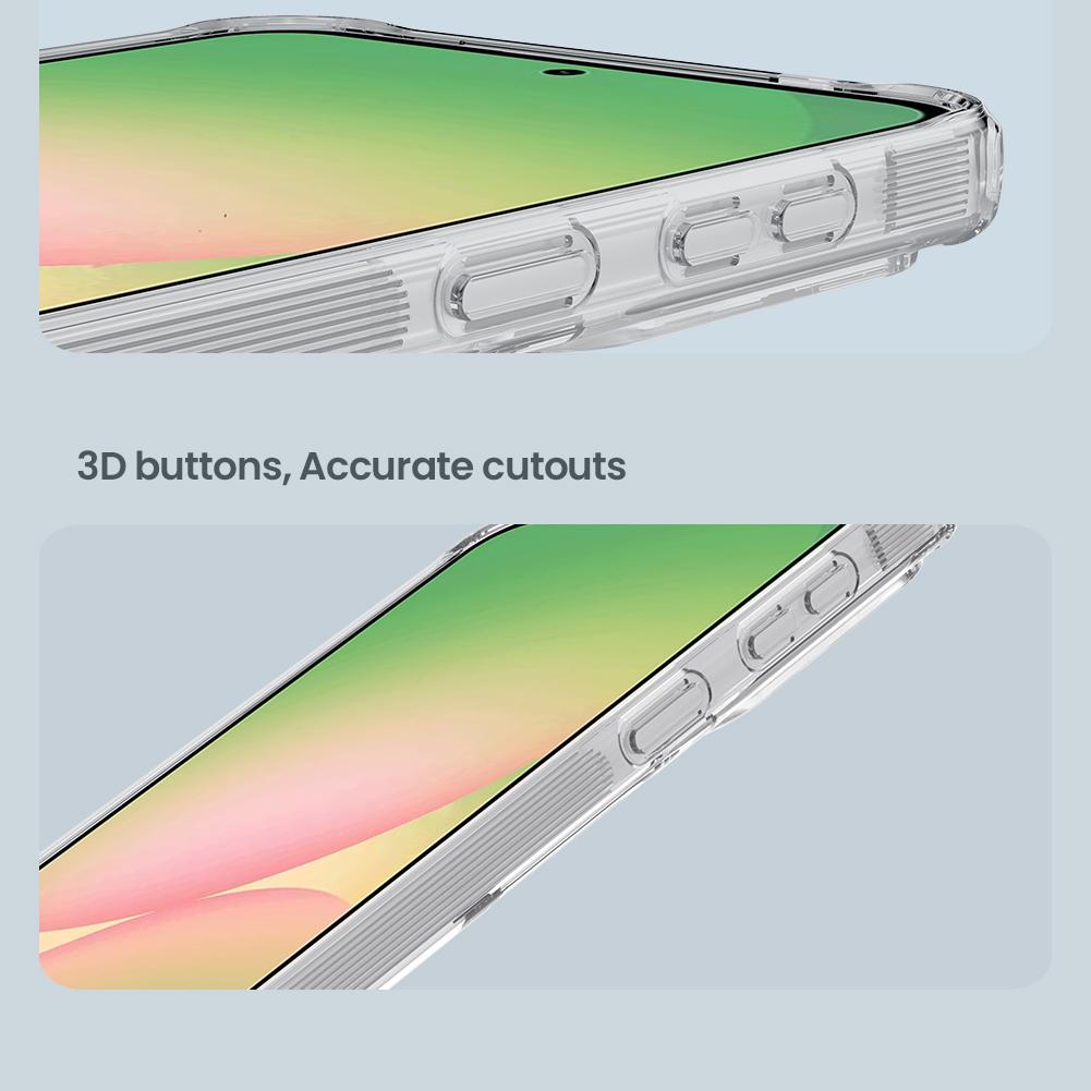 NILLKIN Чехол для Samsung Galaxy A57 Природа ТПУ Прозрачный Мягкий Силиконовый Чехол Прозрачный Чехол
