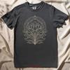 Botanical Floral T Shirt Tulip Art Nouveau Nature For Her Vintage Stylish Comfortable Soft Graphic Casual