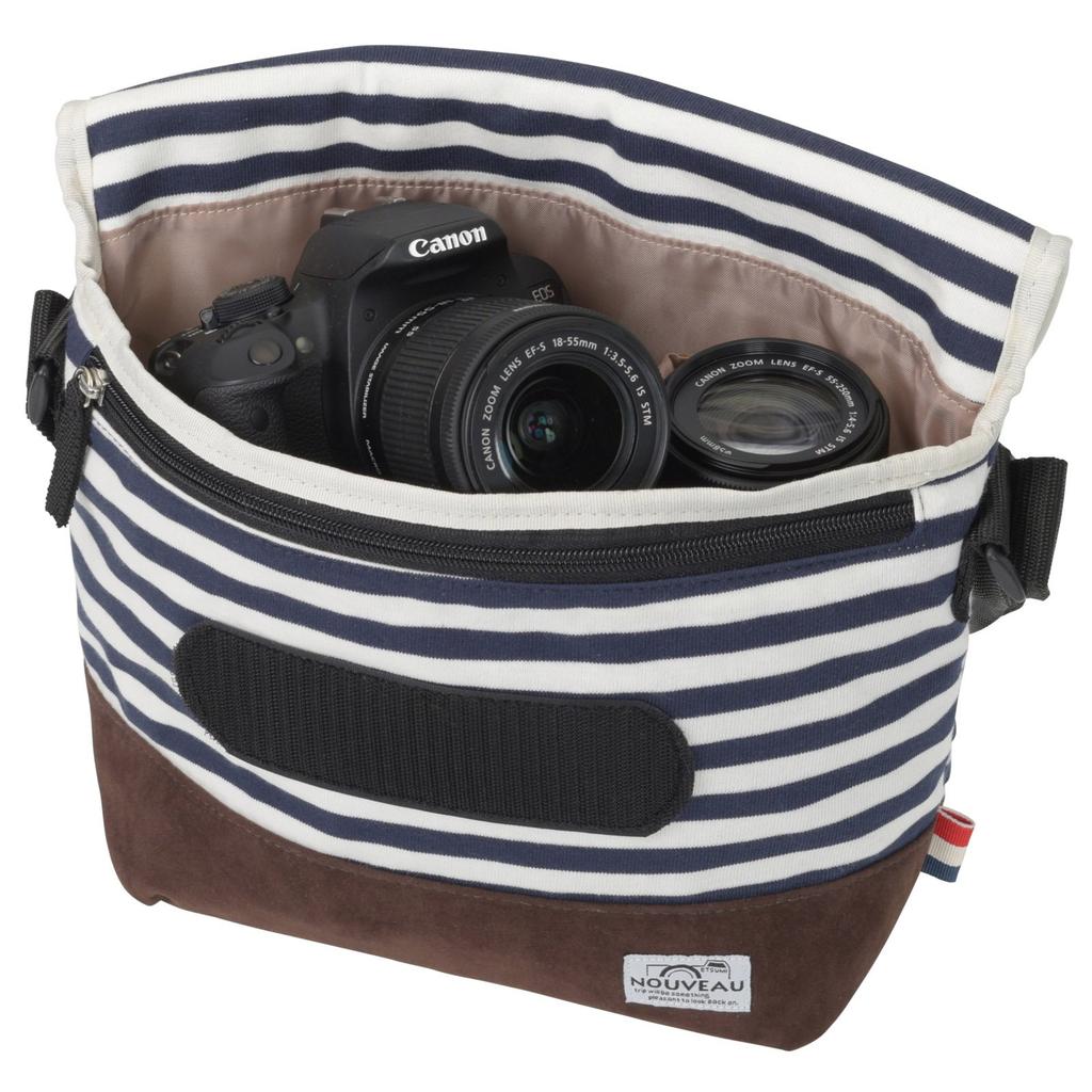 Etsumi Сумка для камеры Nouveau Monica M Border Navy 4.2 л VE-3525