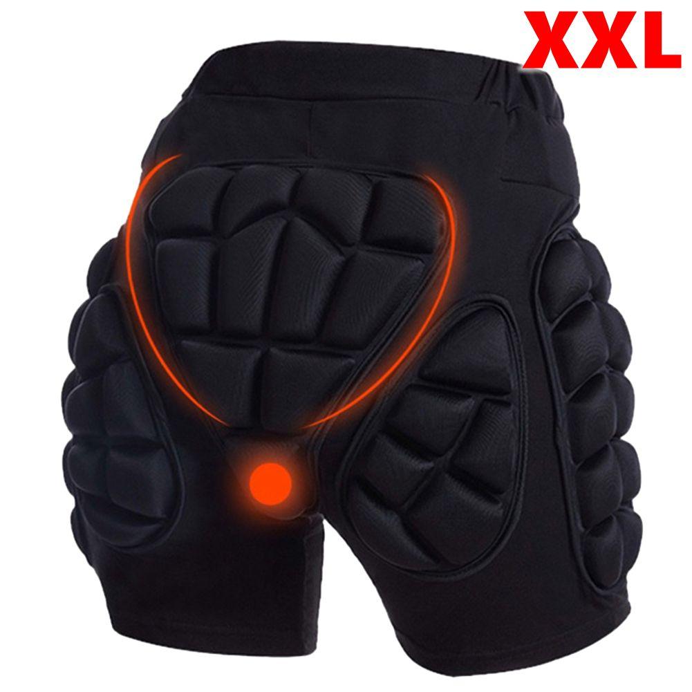 3D Защитные Шорты с Подкладкой Дышащие Зимние Защитные Шорты с EVA-Вставкой для Защиты Бедер и Копчика