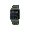 G-Shock Серия Youth Data Bank Модный тренд ЖК-дисплей Многофункциональные Кварцевые часы Ремешок из смолы Мужские часы Черный CA-53WF-3B