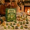 Decorative Tree Pendant Frog Advent Calendar 2026, 24 Days Christmas Countdown with Pcs 2D Unique Holiday Acrylic Ornaments, Cute Hanging Pendants for