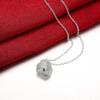 Hot Zinc Alloy Sterling Zinc Alloy Fine ball Pendant necklace earrings stud for woman high quality Zircon sets Fashion Party wedding gifts