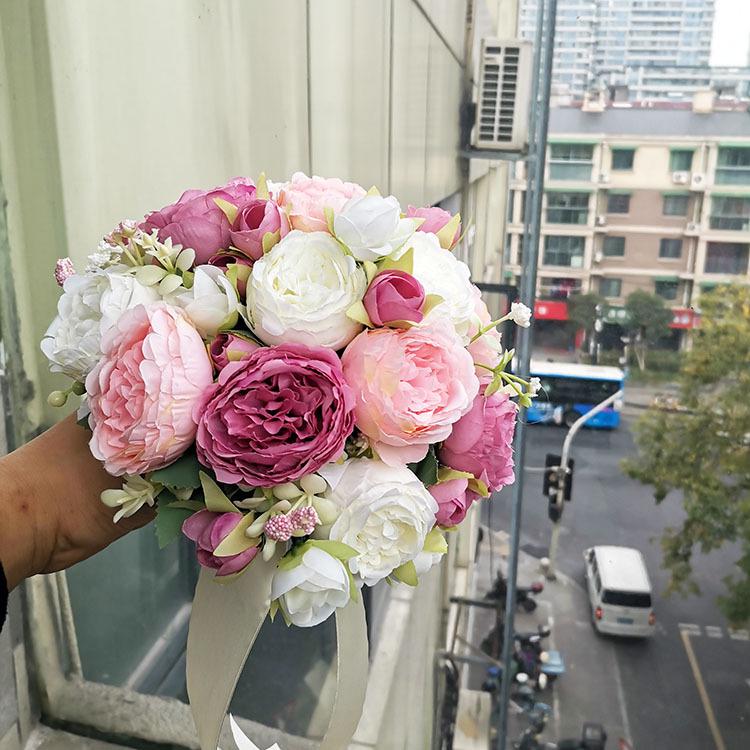 Корейский лесной стиль свадебный букет для невесты для свадьбы или фотореквизит