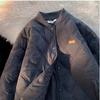 Padded Coat Unisex Winter Thickened Warm Ins Casual Vintage Cotton Jacket For Men Women Couple's Casual