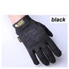 Fashion Full Finger Tactical Mechanic Motorcycle Gloves Non-slip Working Mittens