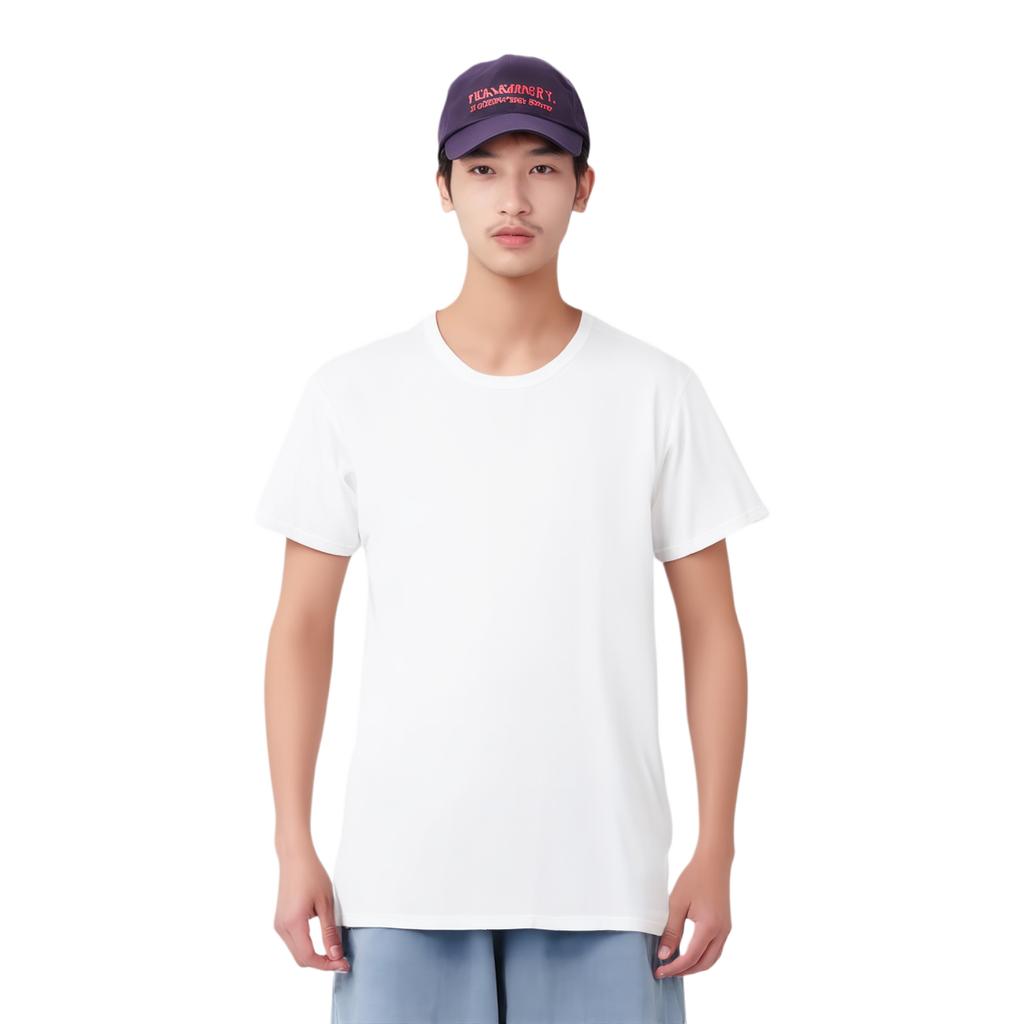 Uniqlo Мужская футболка с коротким рукавом и круглым вырезом, однотонная, серия Airism Mesh, топ 464303-00
