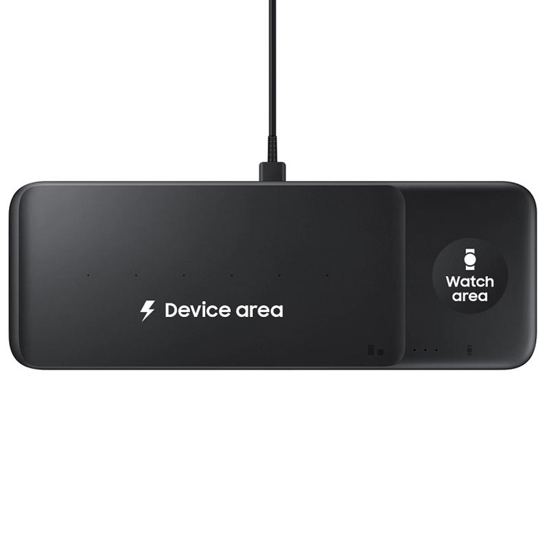 Fast Wireless Charging Charger 3-in-1 Pad for Samsung Galaxy S23 S22 S21 Ultra S10+ Note20 Z Fold Flip EarphoneEP-P6300