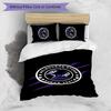 Melbourne Storm Printed 3PCS Bedding Set Soft Breathable Duvet Cover Pillowcases Set Washable Bedroom Decor Home Gift