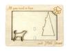 Plott Hound - Photo frame, engraved wooden frame, a lovely gadget for the dog lover by Art-Dog